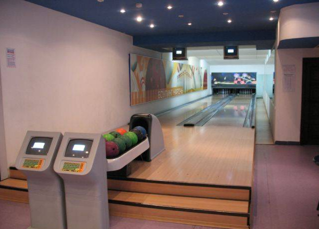 Боулинг интерьер